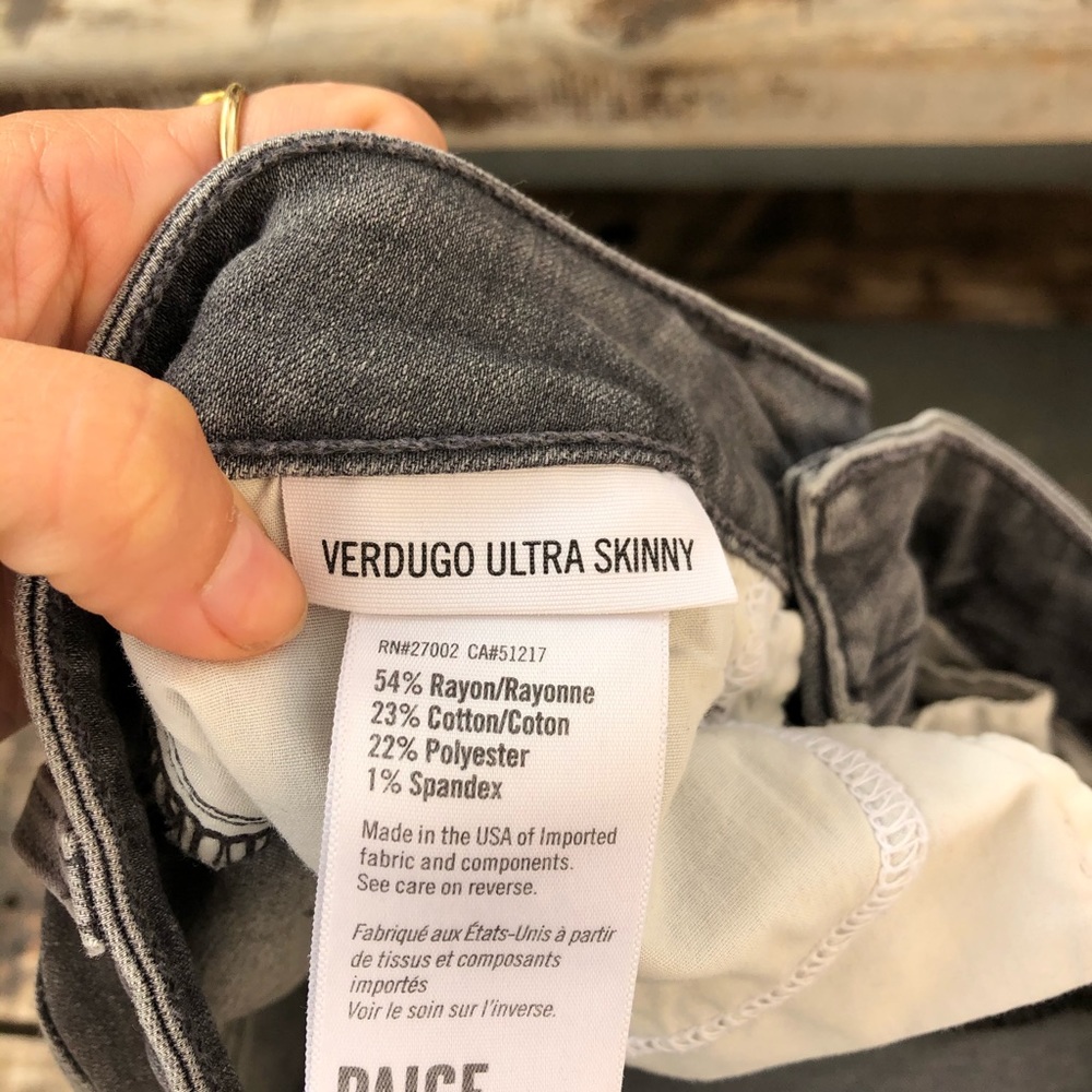 Paige grey jeans